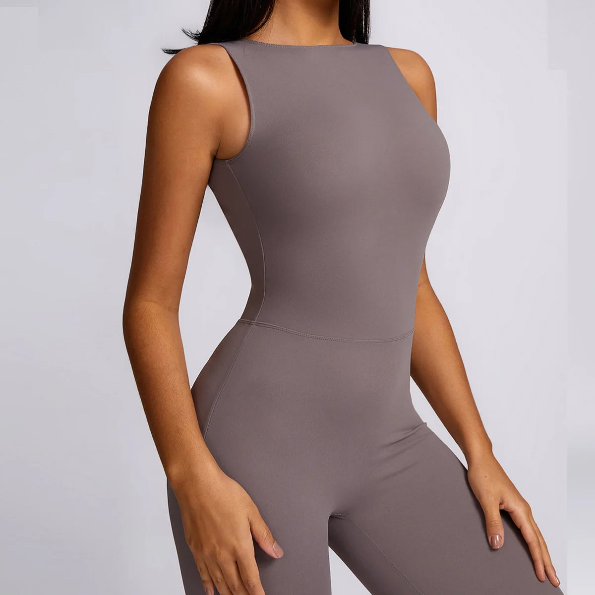 Yoga Jumpsuit Women Fitness Sports Overalls Gym Clothing Set Dancewear Pilates Workout Clothes Outfit Flared Trousers Activewear