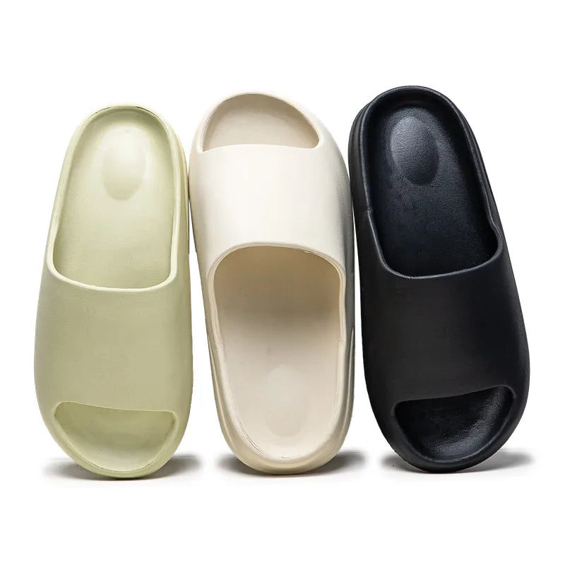 Mens Summer Yeez Slides 2024 Unisex Women House Slippers Indoor Outdoor Beach Sandals