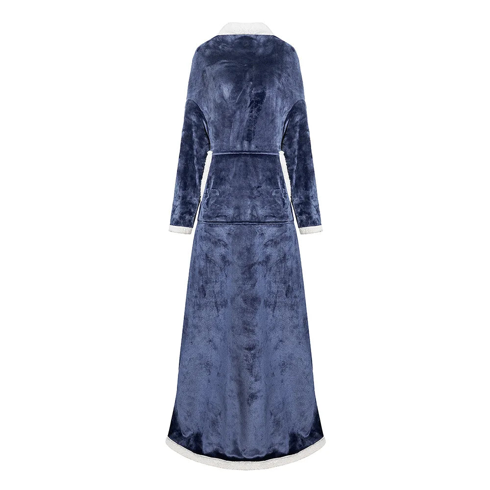 Mens Hoodies Winter Lazy People Home Leisure Warm Large Size Can Wear Flannel Blankets High Quality Men Clothing Anime Hoodie